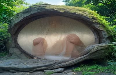 上班族在通勤地铁上用手机屏幕小心观看内容的日常生活场景